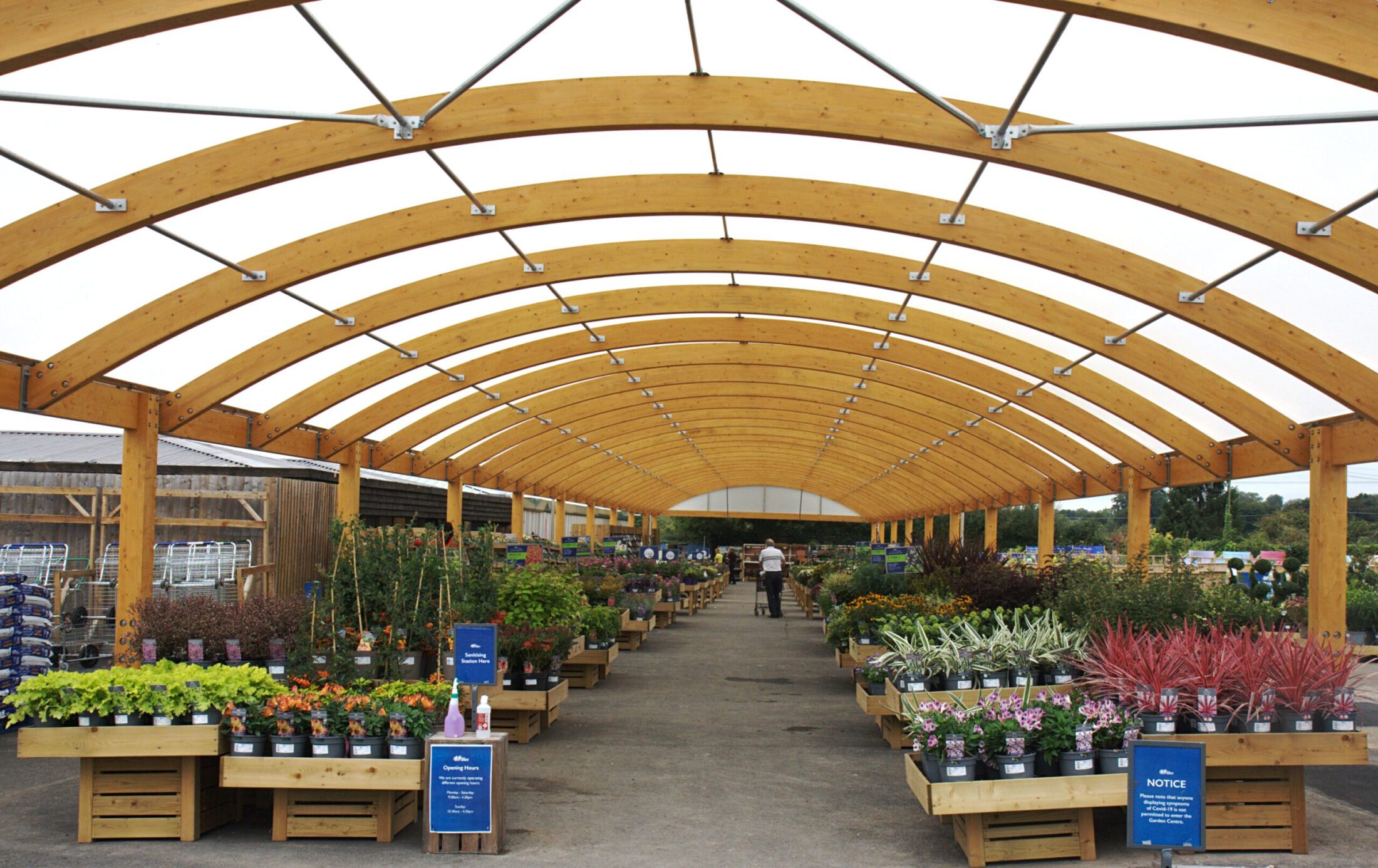 Transformation of Hillier Garden Centre Marlow Now Complete