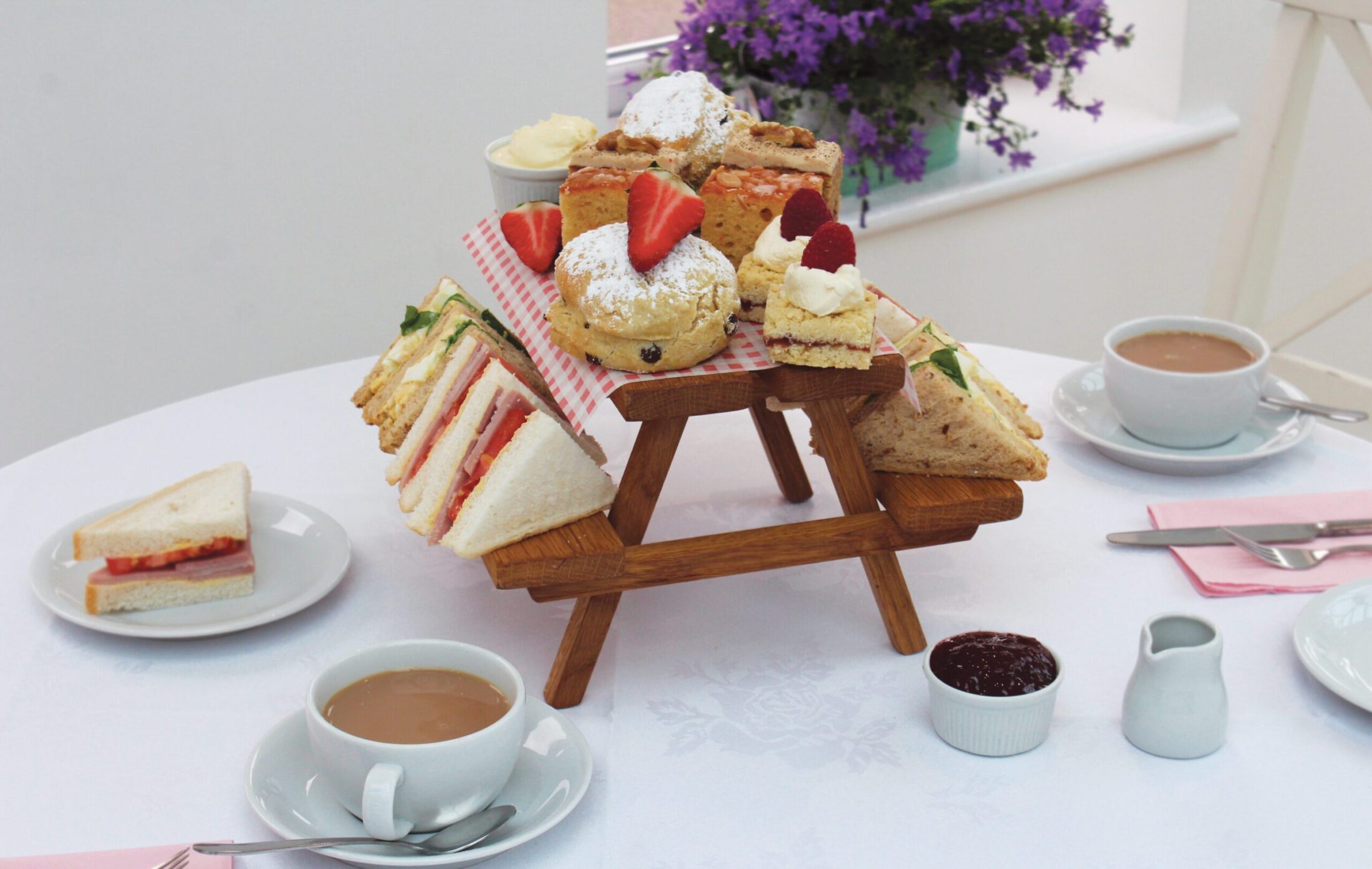 Book Afternoon Tea for Two at Hillier Hillier Garden Centres