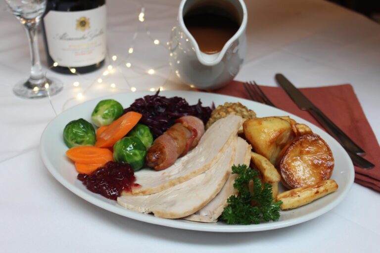 <section id="festivelunch">Festive lunch</section>