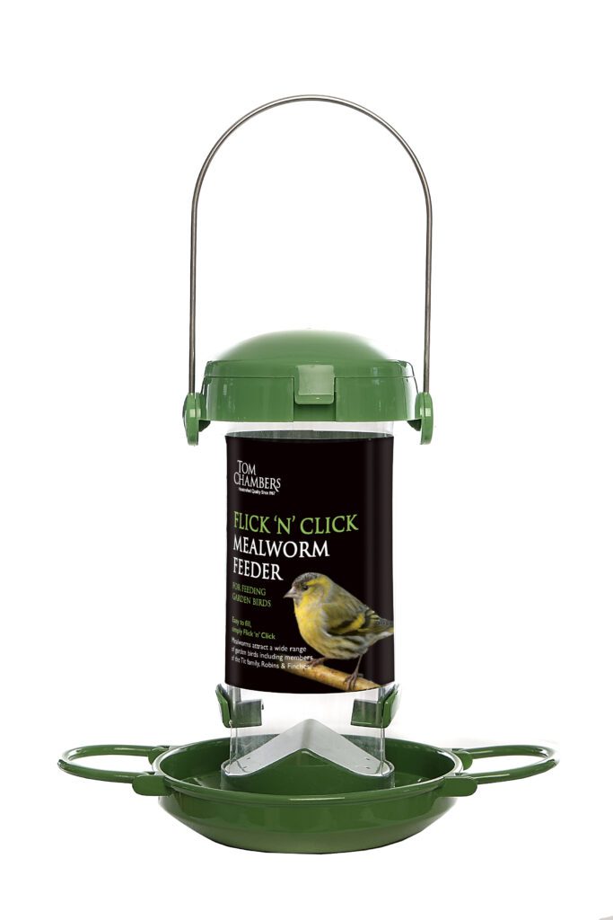 Flick ‘n’ Click Mealworm Feeder