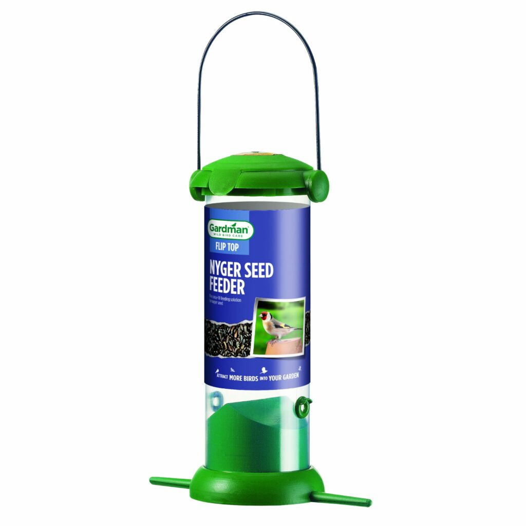 Gardman Flip Top Nyjer Seed Feeder 5024160012364