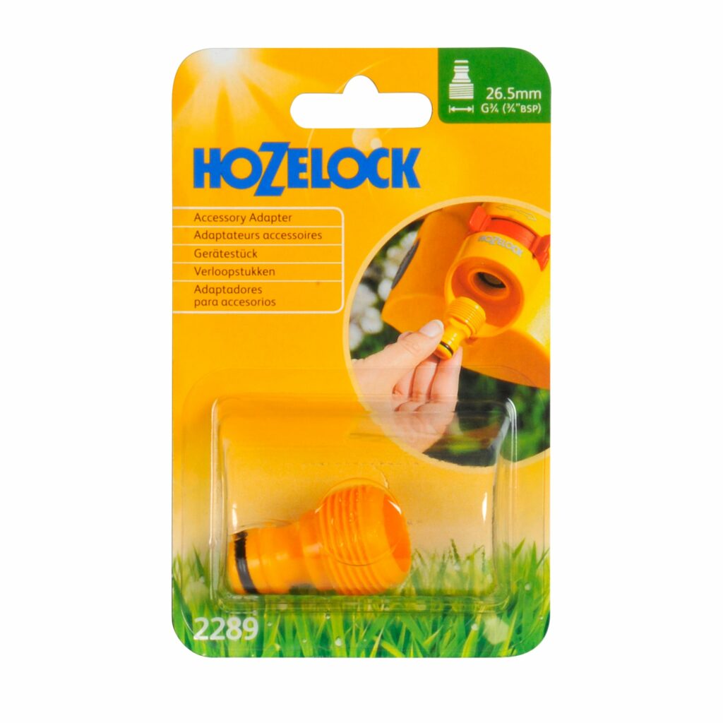 Hozelock Accessory Adaptor (3/4″BSP Male Thread) 5010646005388