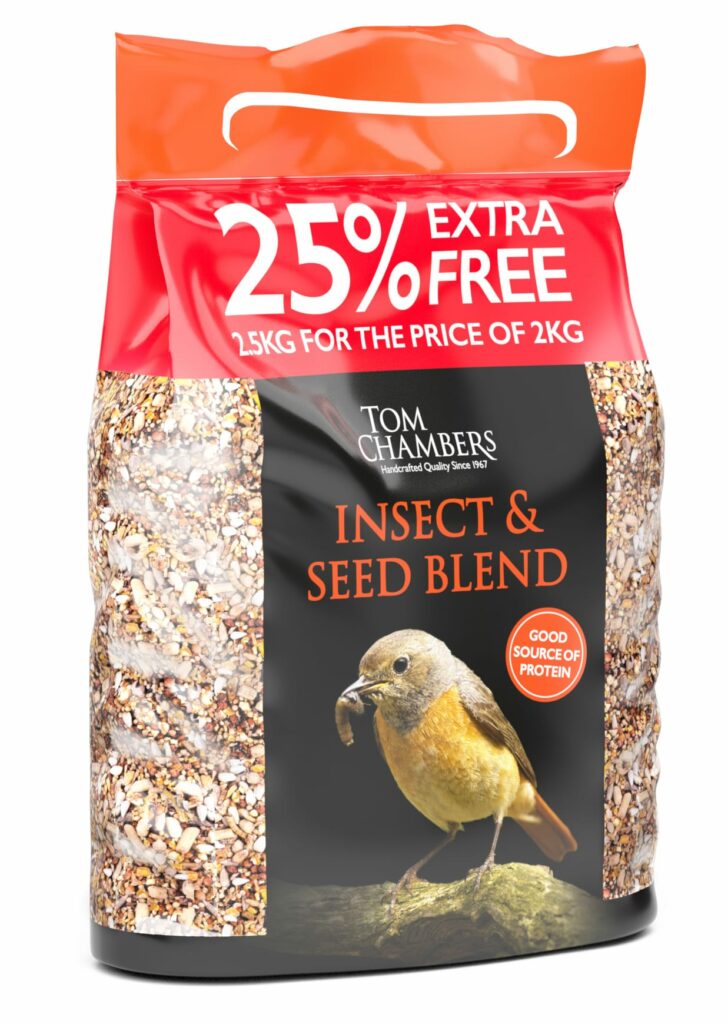 Insect & Seed Blend 25% extra free – 2.5kg 5022506026044
