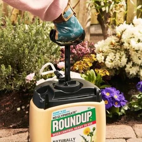 Roundup Natural Weed Control Pump n’ Go 5L 5010272188301