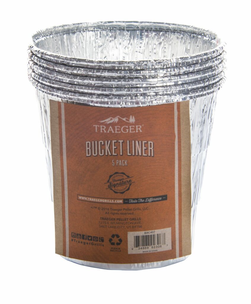 Traeger Bucket Liner 5 Pack 634868932403