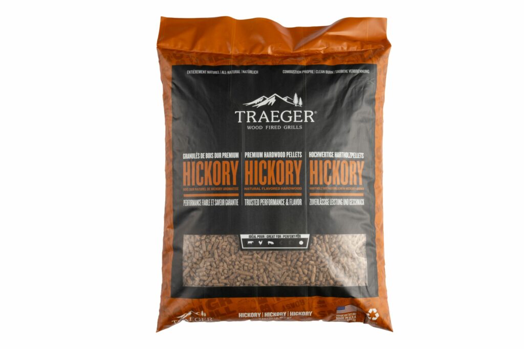 Traeger Hickory Pellets 9kg Bag 634868933158