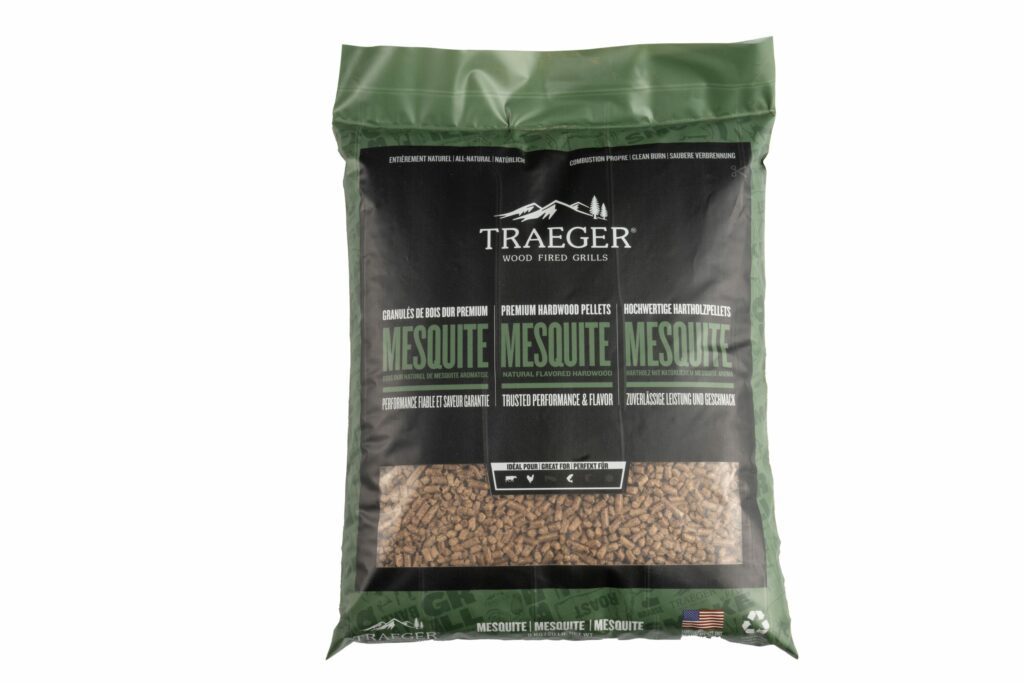 Traeger Mesquite Pellets 9kg Bag 634868932465