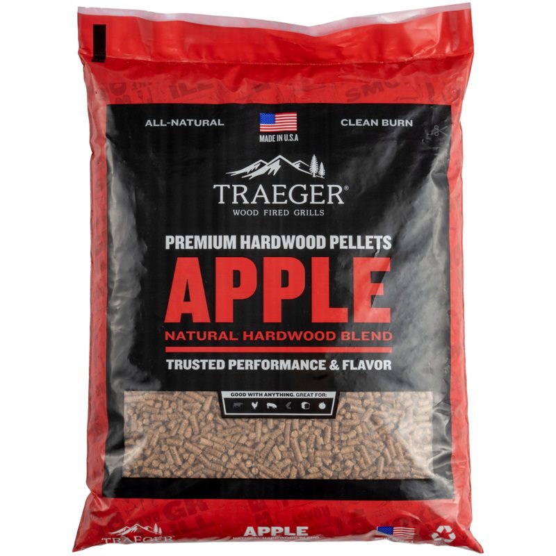 Traeger Apple Pellets 9kg Bag 634868933165