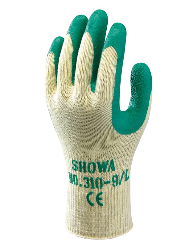 Showa 310 Grip Gloves – Green 5060149201886
