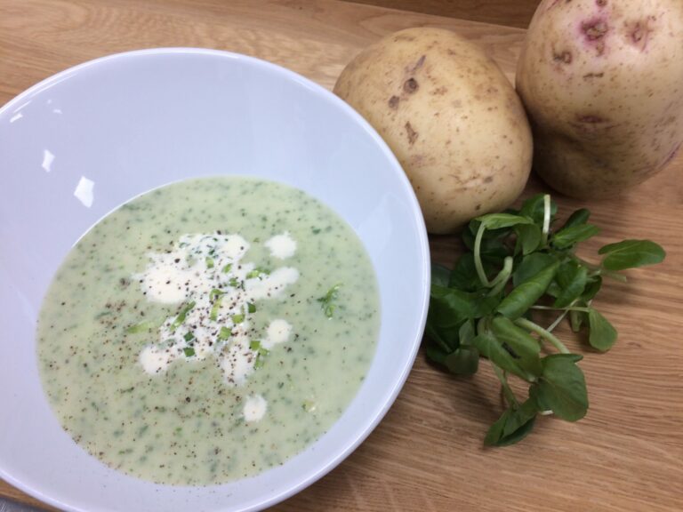 Potato and Watercress Soup Recipe