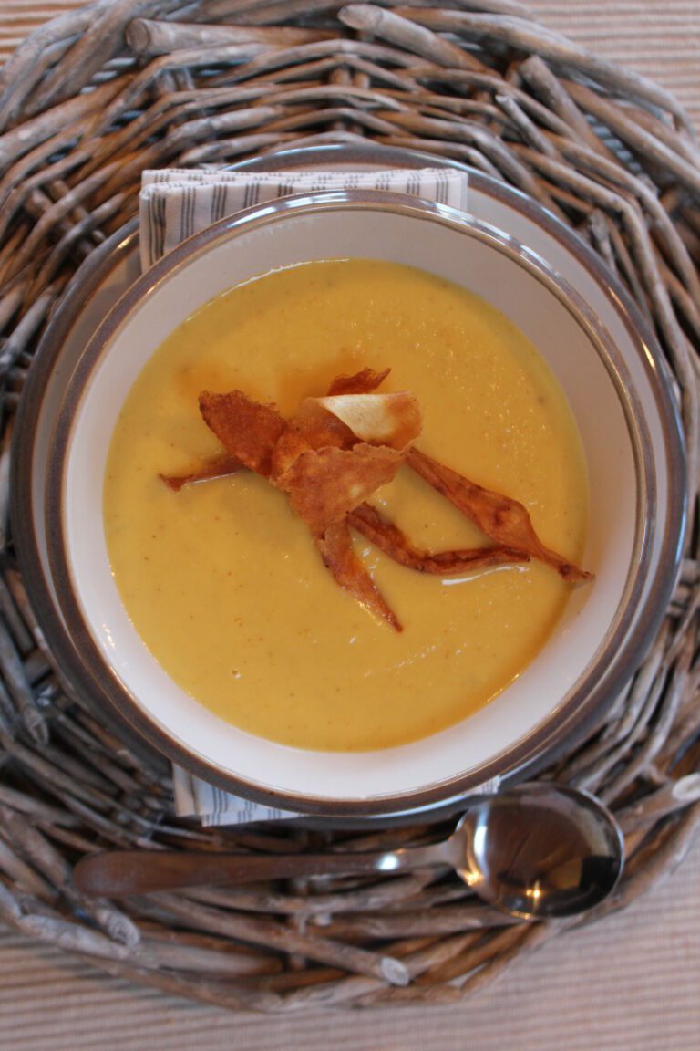 Spiced Parsnip and Apple Soup Recipe