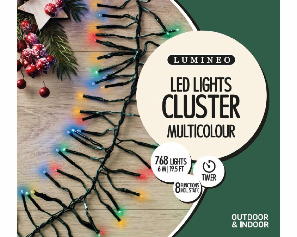 Cluster Lights Multicolour 8718533141368