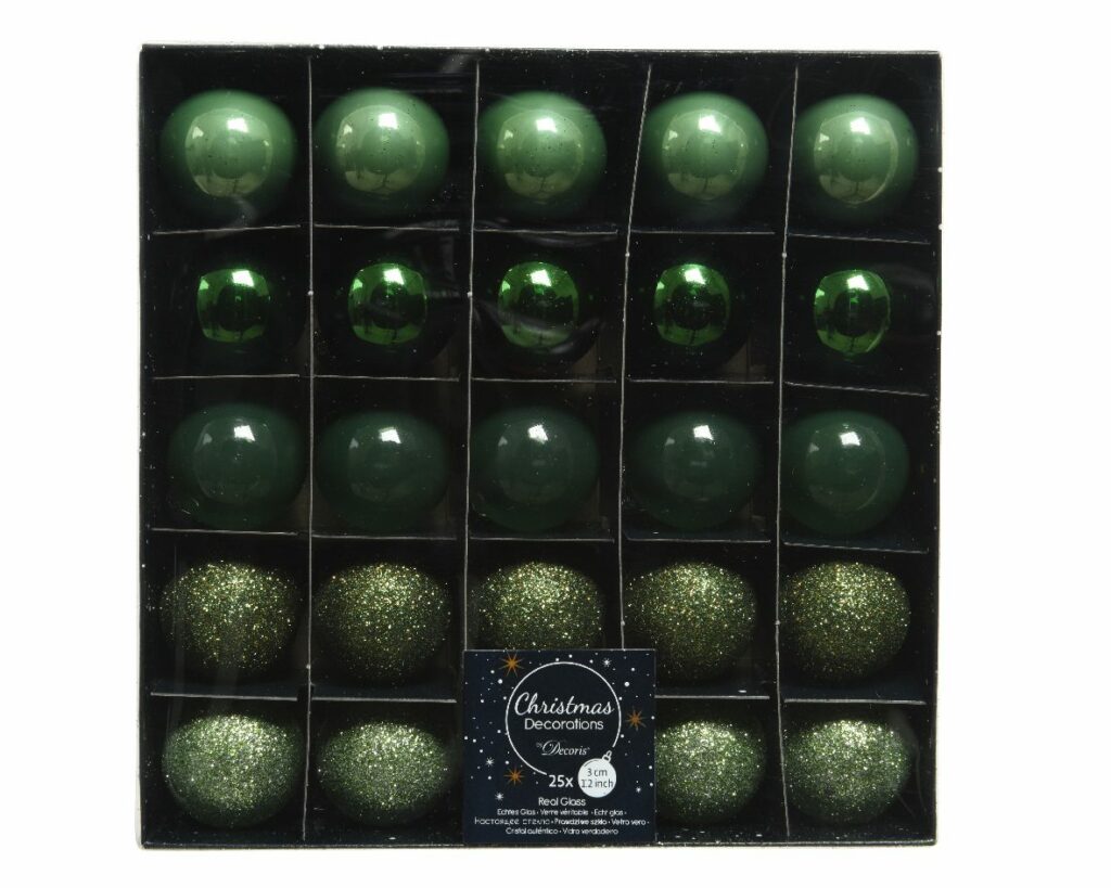 Glass Bauble Wrap Box of 25 8720194856802