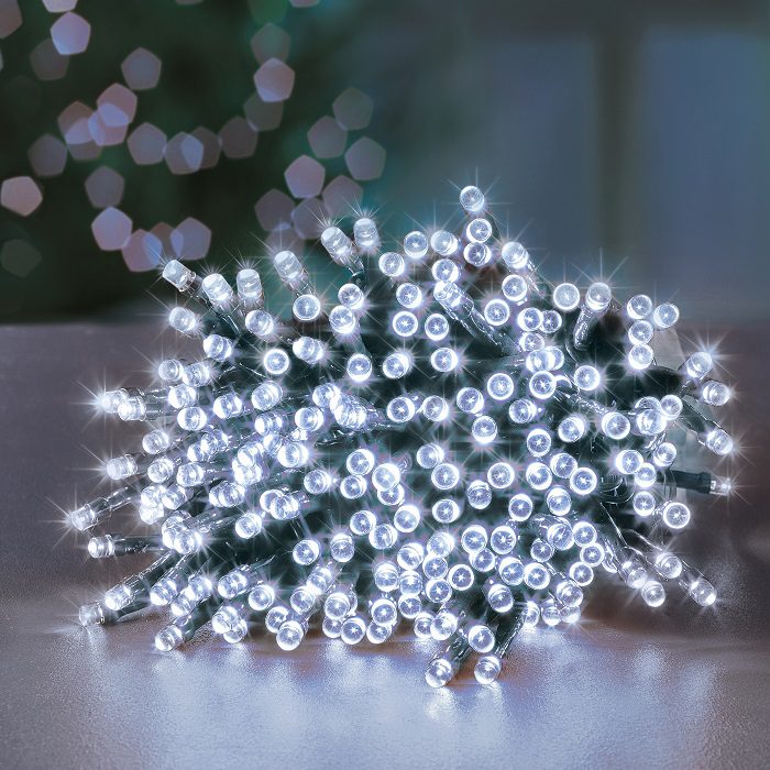 Super Brights White LED Christmas Lights 5053844154328