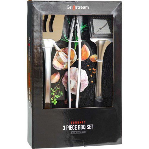 Grillstream 3 Piece Gourmet BBQ Tool Set 5055839882872