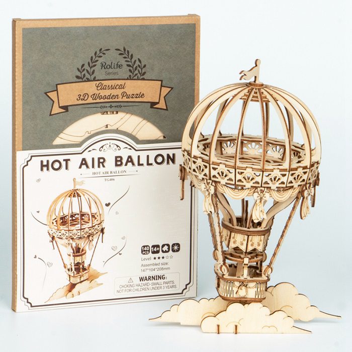 Robotime Hot Air Balloon DIY 3D Model Kit 6946785110074