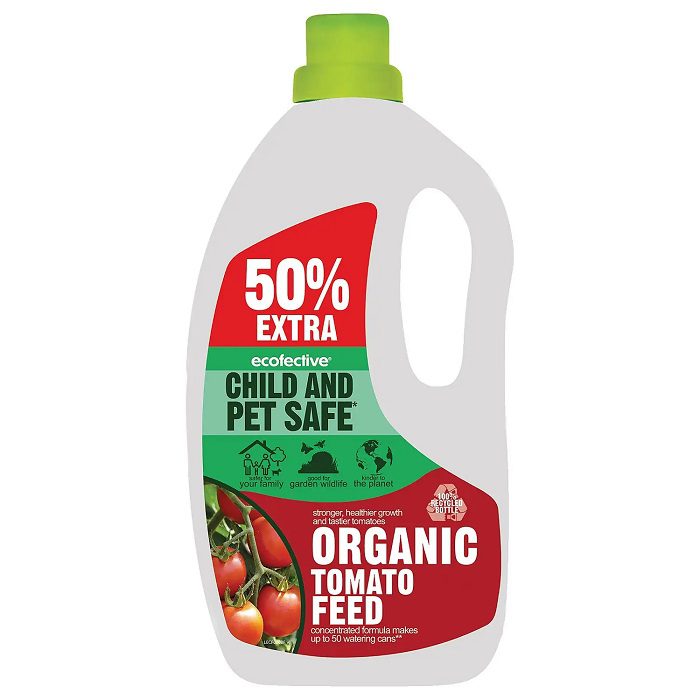 Ecofective Organic Tomato Feed Concentrate 1L + 50% Extra Free 5060490810881