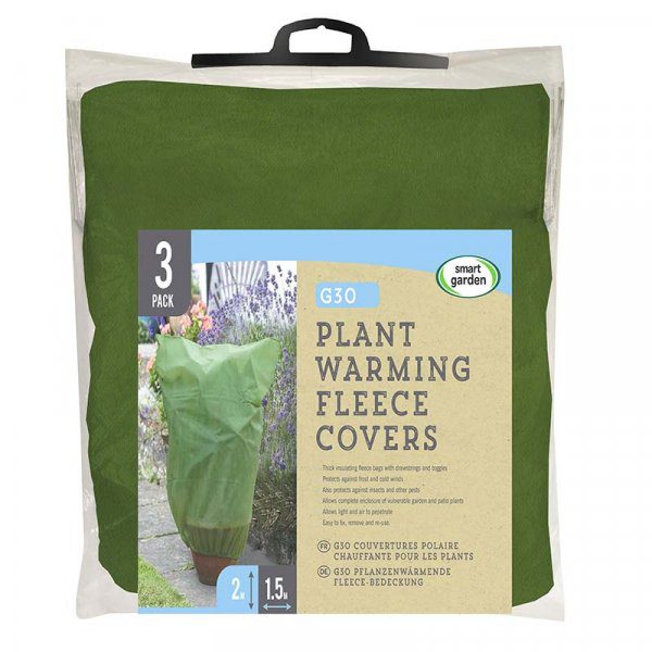 G30 Plant Warming Fleece Covers 2.0m x 1.5m – 3 Pack