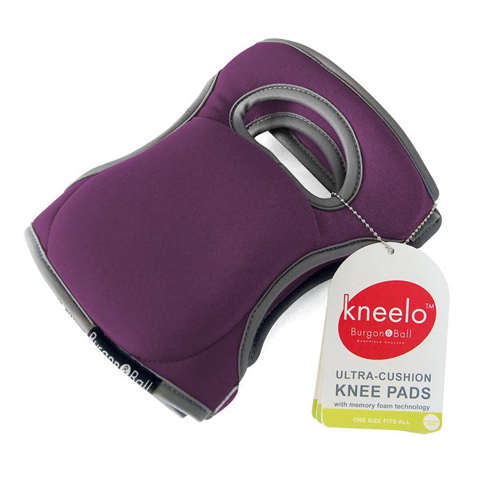 Kneelo Memory Foam Plum Knee Pads 5019360202745