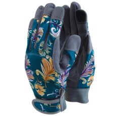 Pluma Lux-Fit Synthetic Leather Gloves Teal