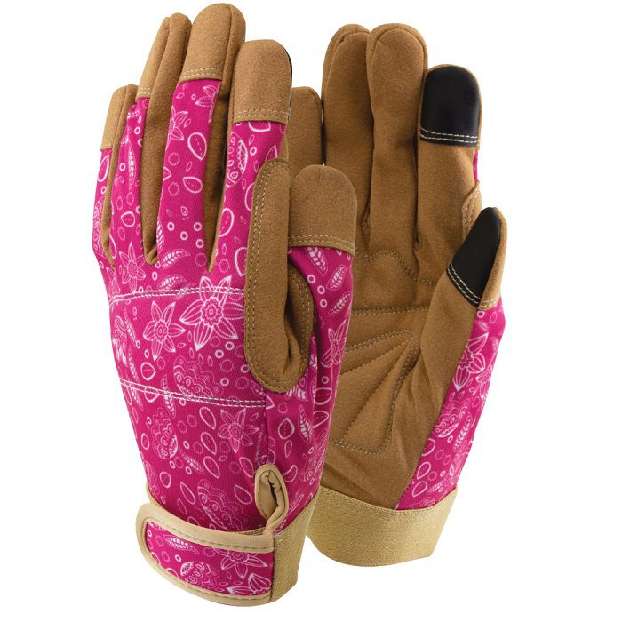 Town & Country Lux-Fit Women’s Gloves Pink Medium 5020358005606