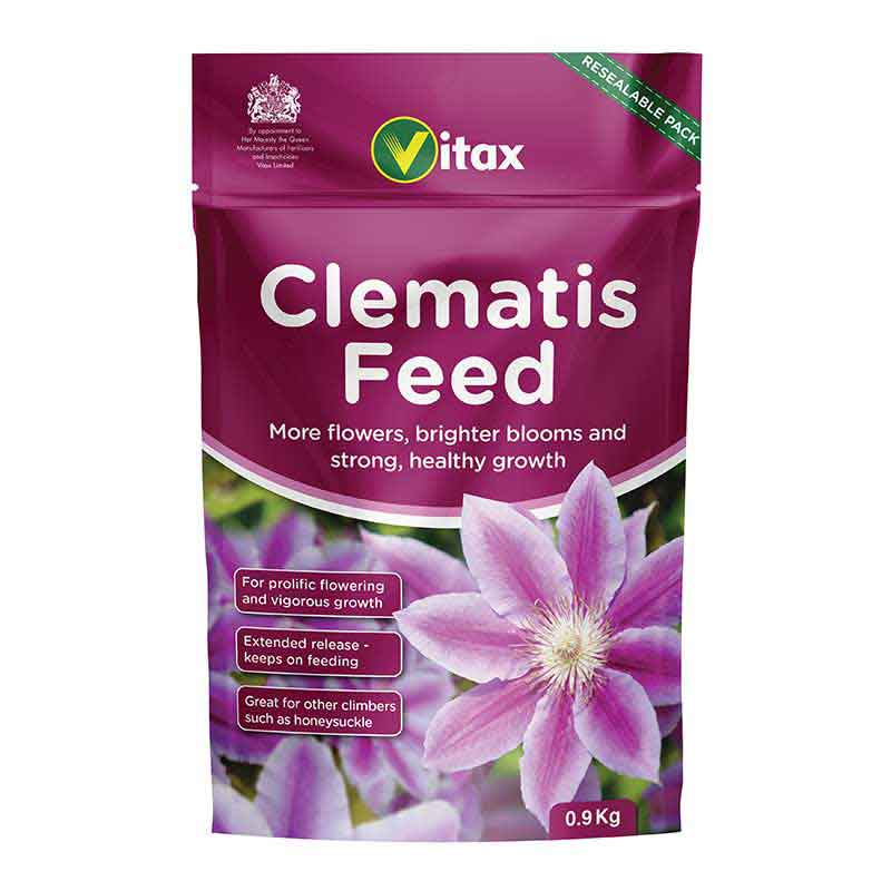 Vitax Clematis Feed 900g Pouch 5012351120097