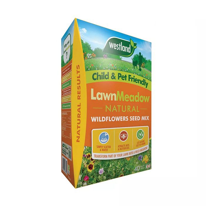 Westland Lawn Meadow Wildflower Seed Mix 40m² 5023377016080