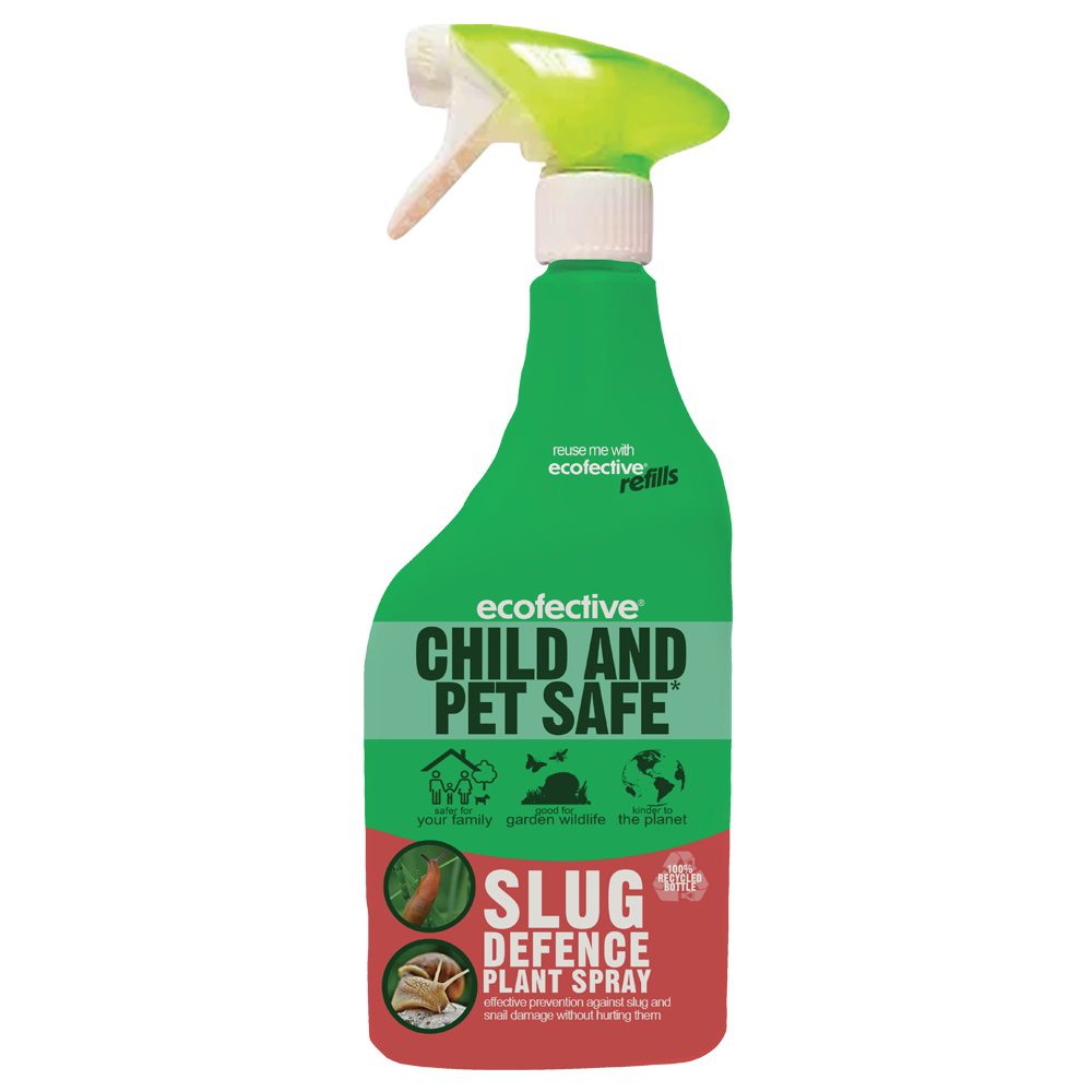 Ecofective Slug Defence Plant Spray 1L Ready to Use 5060490810676