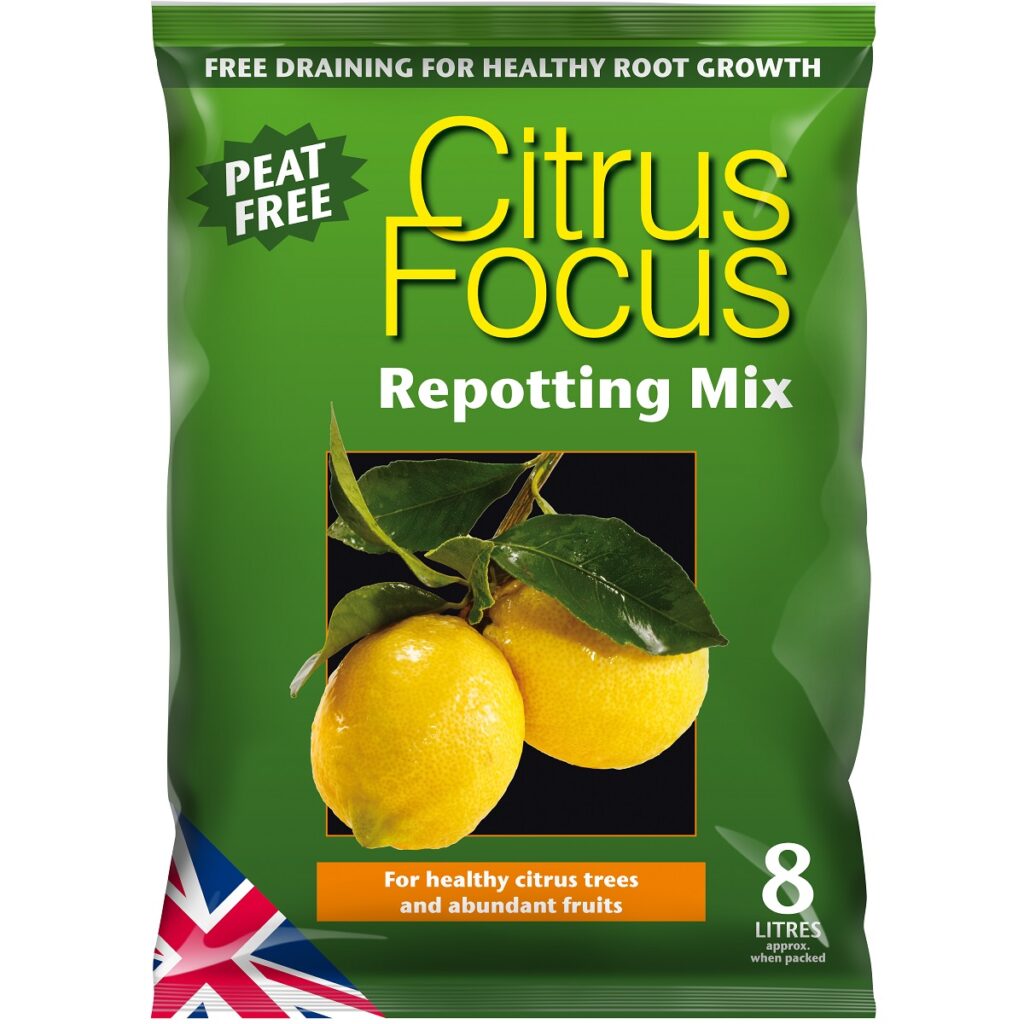 Focus Peat Free Citrus Repotting Compost Mix