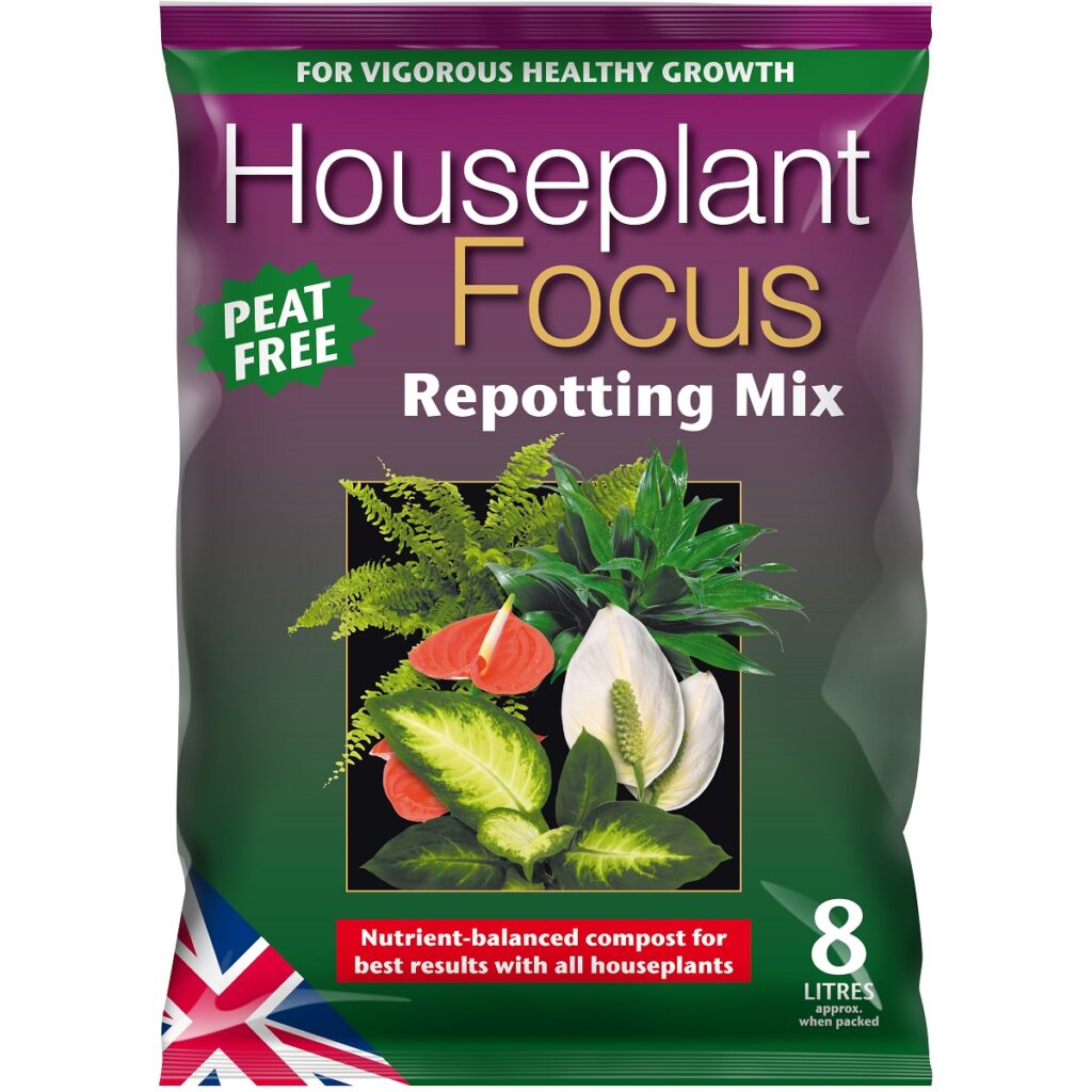 Focus Peat Free Houseplant Repotting Compost Mix