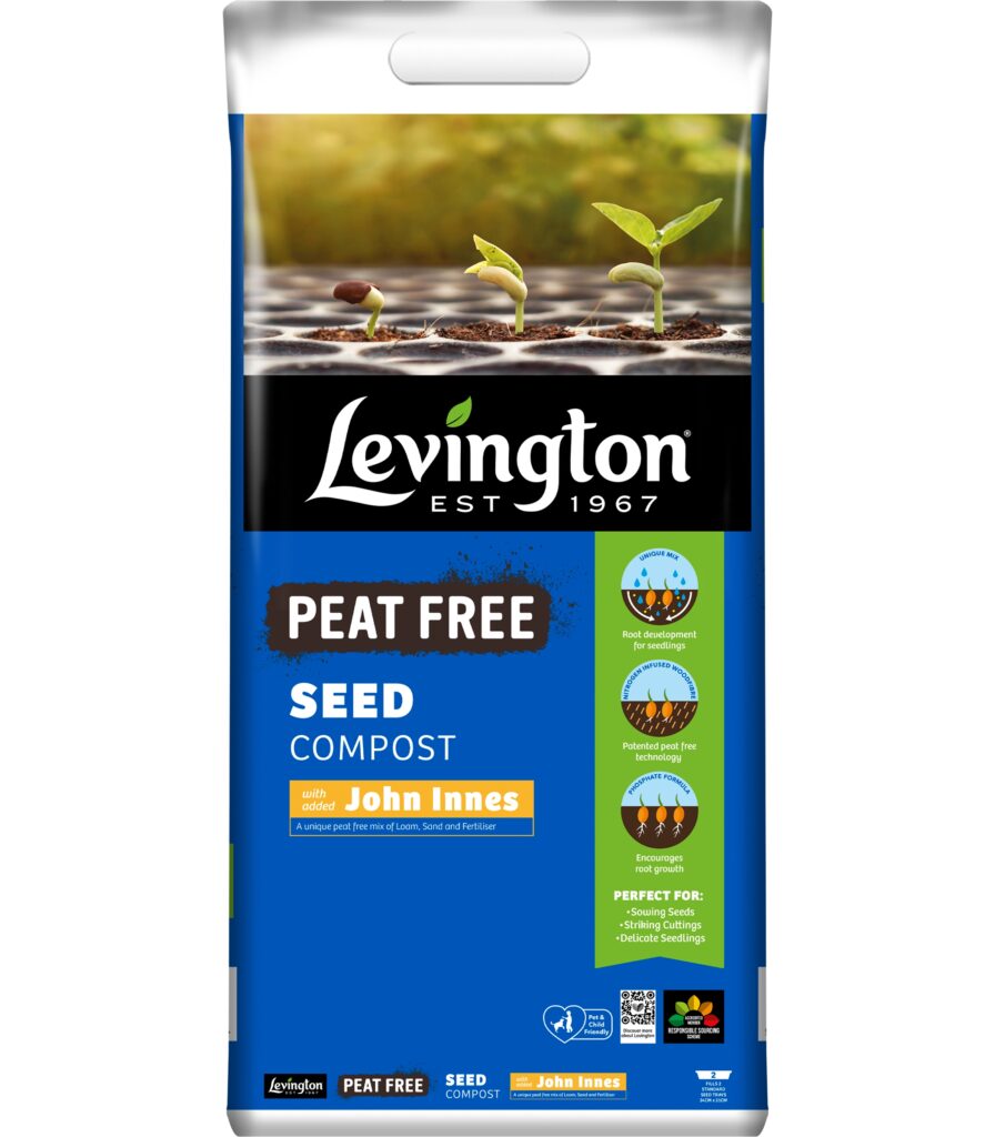 Levington Peat Free Seed Compost with John Innes 00404737