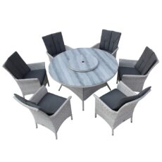 Monaco 6 Seater Garden Dining Set