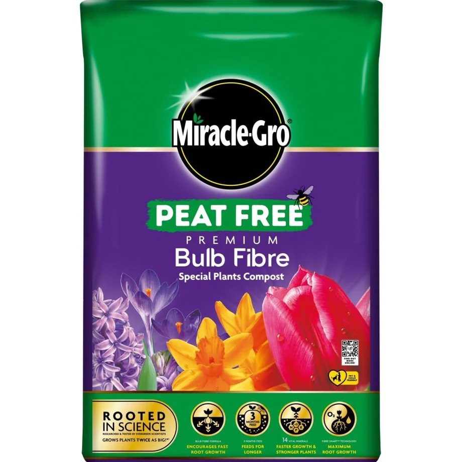 Miracle-Gro Peat Free Premium Bulb Fibre Compost 20L 5010272186598