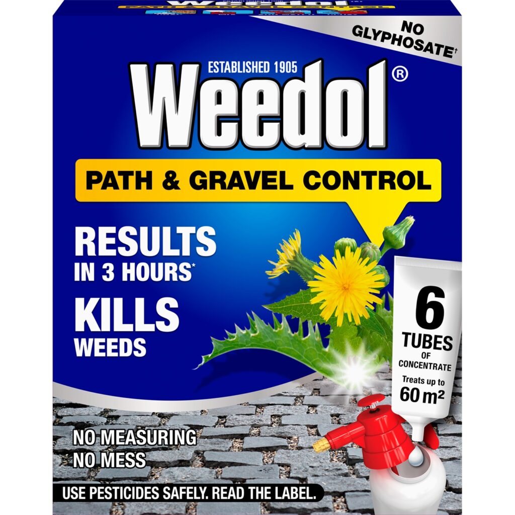 Weedol Path & Gravel Control Concentrate 6 Tubes 5010272193794