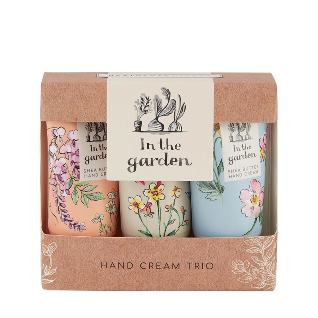 Heathcote & Ivory In The Garden Hand Creams Trio Gift Set 5015632075475