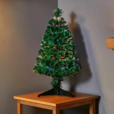 Fibre Optic LED Crystal Tip 80cm Christmas Tree