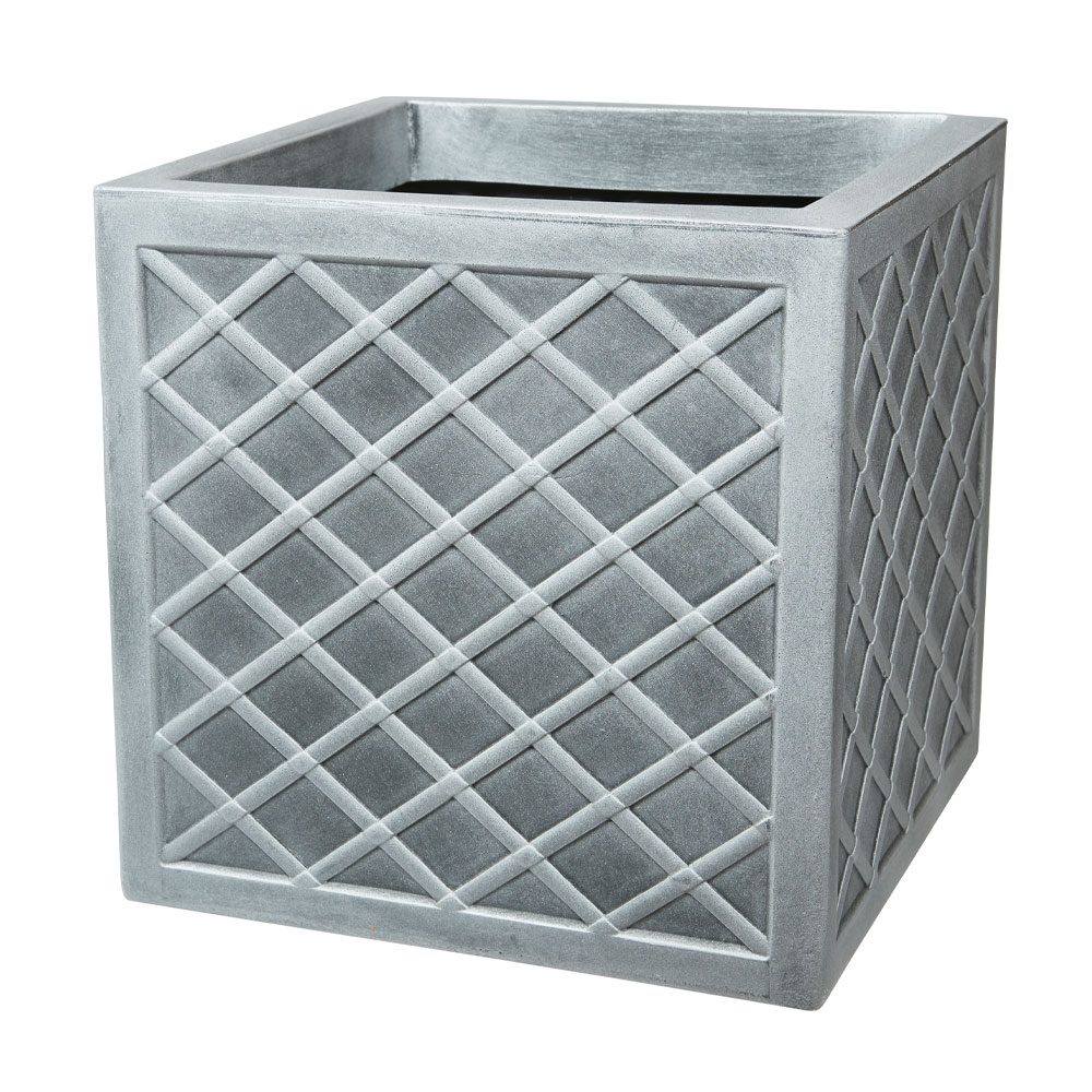 Strata Lazio Square Planter Large 5021711043891