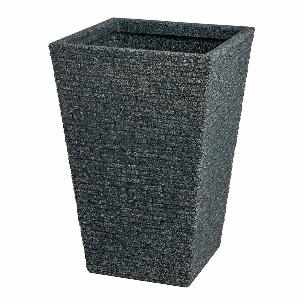 Strata Slate Planter Tall Ash