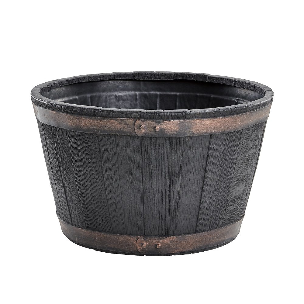 Strata Oakwood Barrel Planter Extra Large