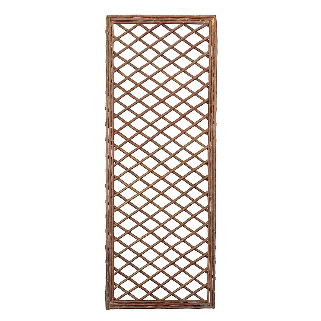 Gardman Framed Willow Trellis Panel 1.2m x 0.45m 5024160075215