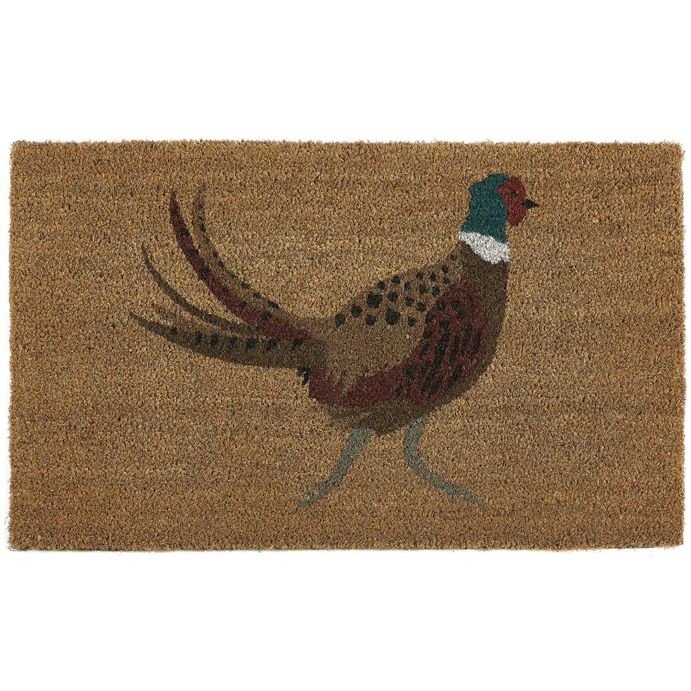 Coir Door Mat Pheasant 5026134531772