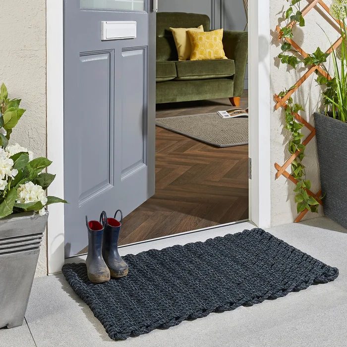 My Mat Outdoor Rope Door Mat Black 5026134604568