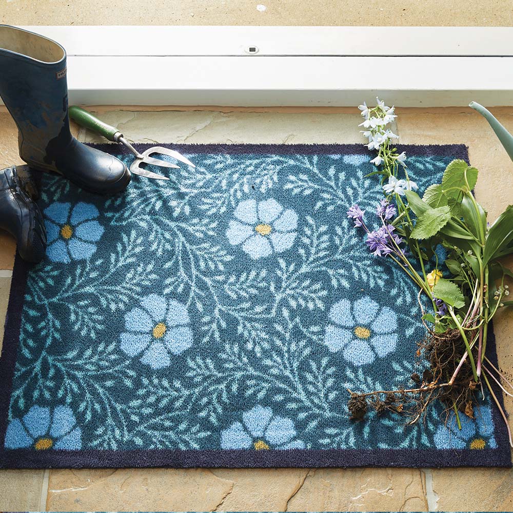 Hug Rug Floral Door Mat