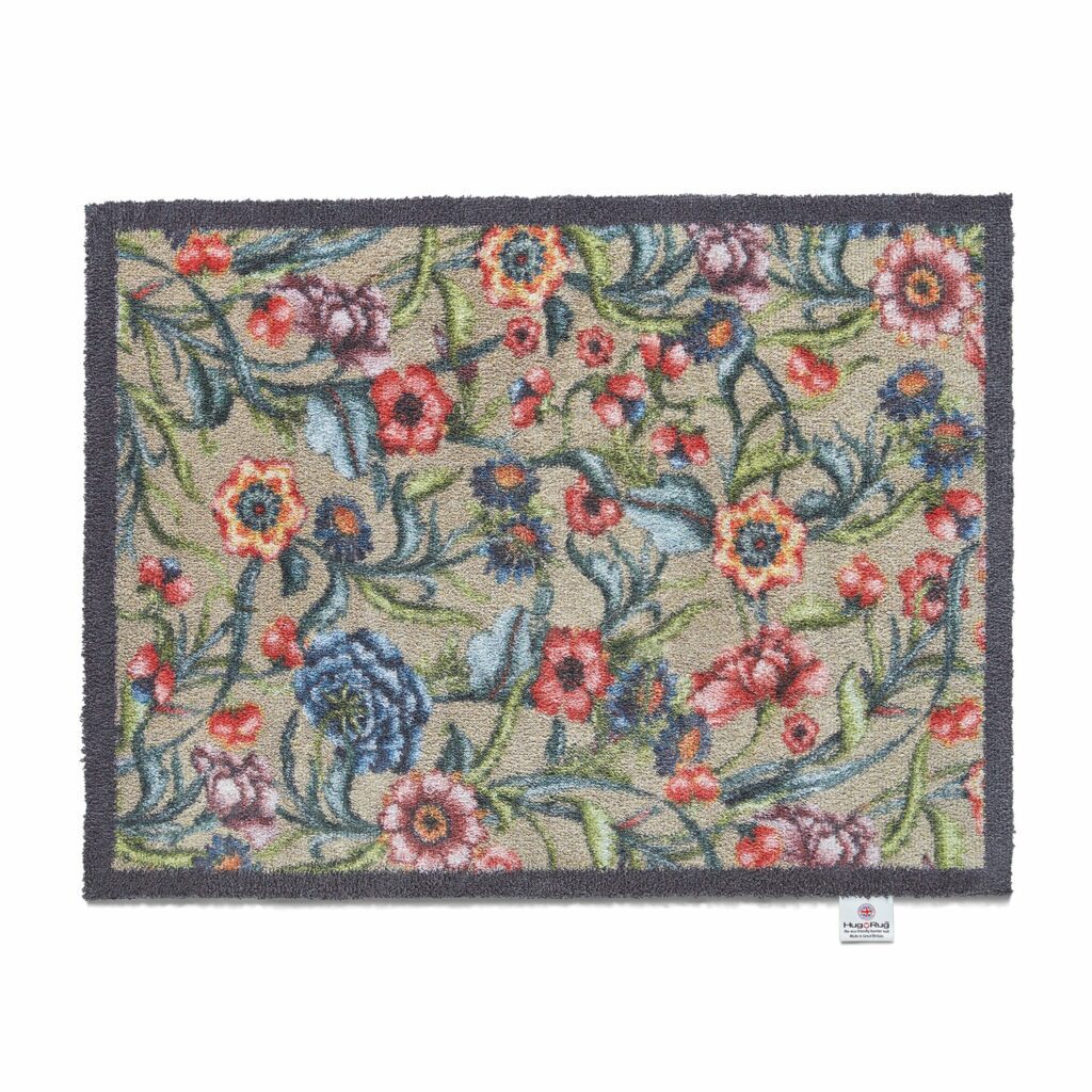 Hug Rug Multi Floral Door Mat 5026134610514