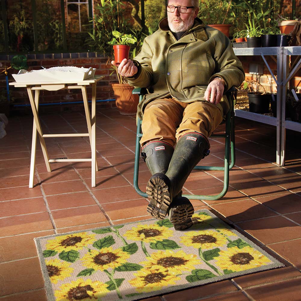 Hug Rug Sunflower Door Mat