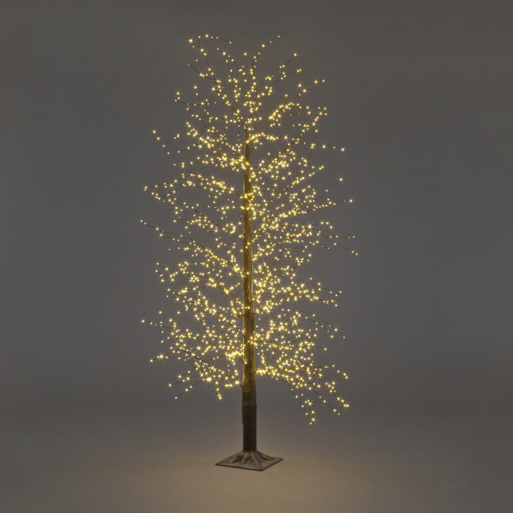 Snow Time 5ft LED Micro Dot Tree Black