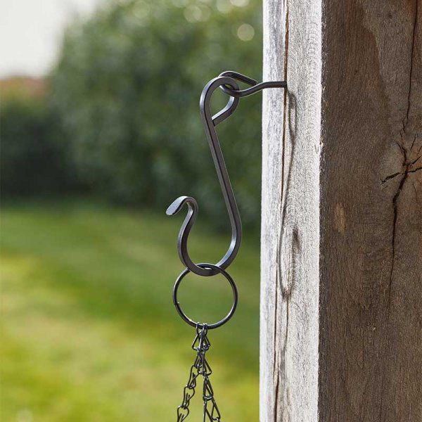 Forge Hanging Basket S Hook 6.5cm