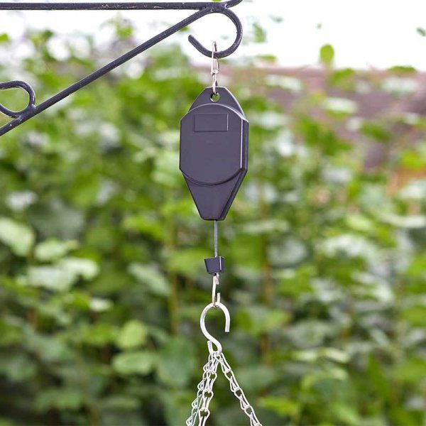 Easy-Up Adjustable Hanging Basket Hook