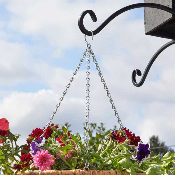 Galvanised 3-Way Hanging Basket Chain