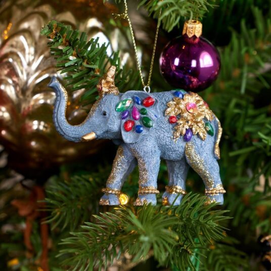 Elephant Christmas Decoration